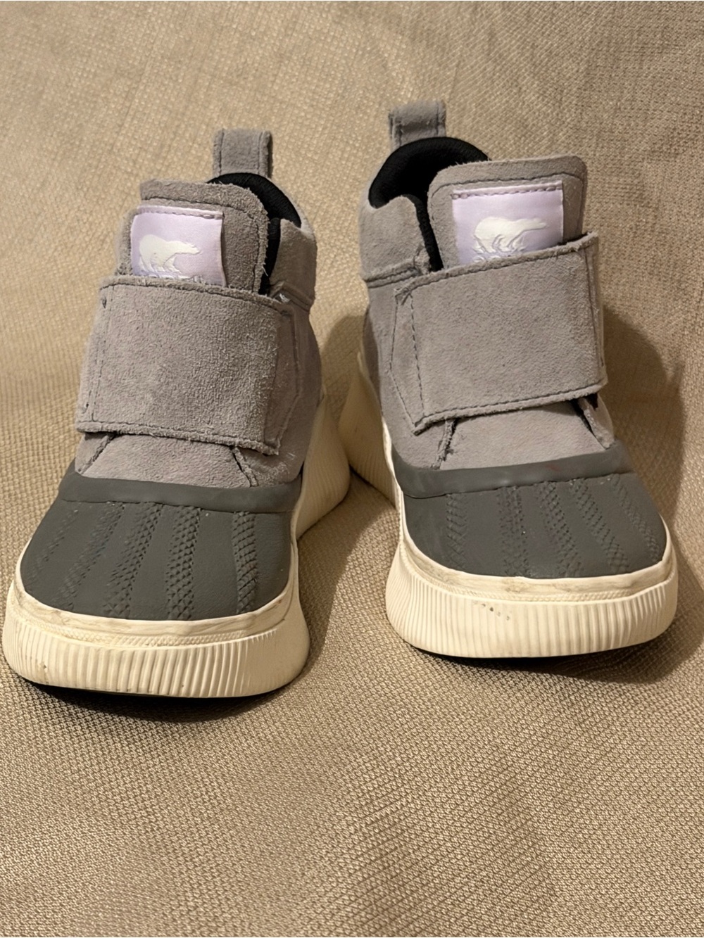 SOREL Kids Size 12 Gray Waterproof out and about  Sneakers Boots